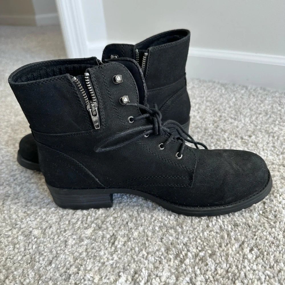 Women’s Mix No. 6 Black Booties-Size 10 - Picture 4 of 6